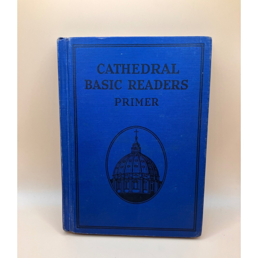 Scott Foresman Cathedral Basic Readers Primer Childrens Blue Vintage 1931